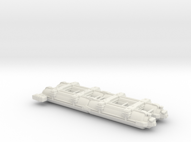 Omni Scale WYN Auxiliary Dreadnought (AxDN) SRZ in White Natural Versatile Plastic