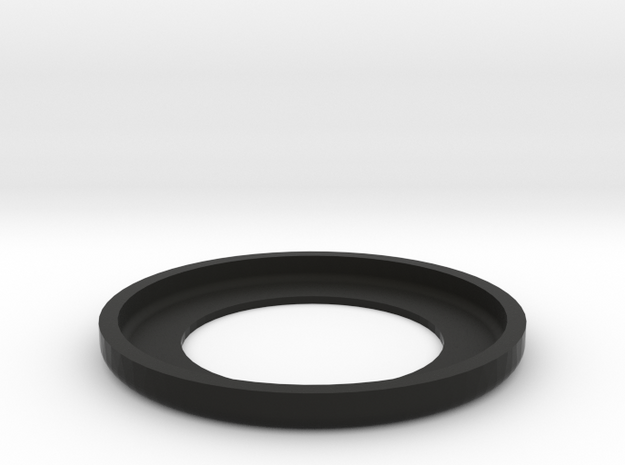 Low Profile headset spacer 2mm deep 4.2mm stack in Black Natural Versatile Plastic