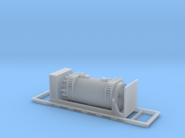 Nuclear Shipping Cask - HO scale in Smooth Fine Detail Plastic