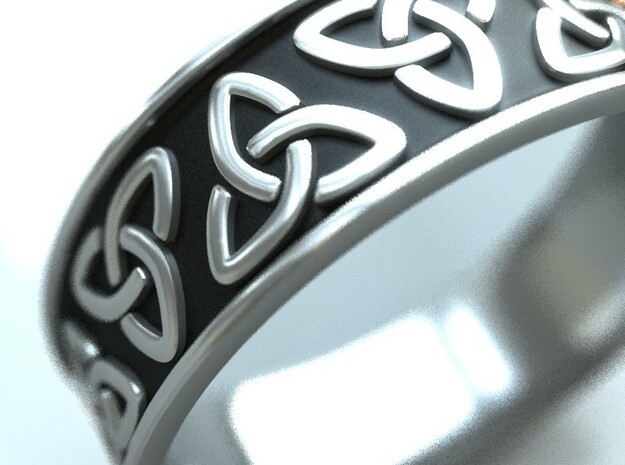 The Ancient Celtic Ring in 14K Yellow Gold