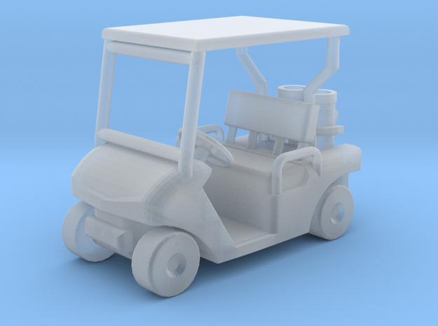 TT/1:120 Golf cart in Smooth Fine Detail Plastic