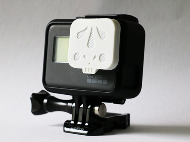 Calavera GoPro Hero 5 lens cap in White Natural Versatile Plastic