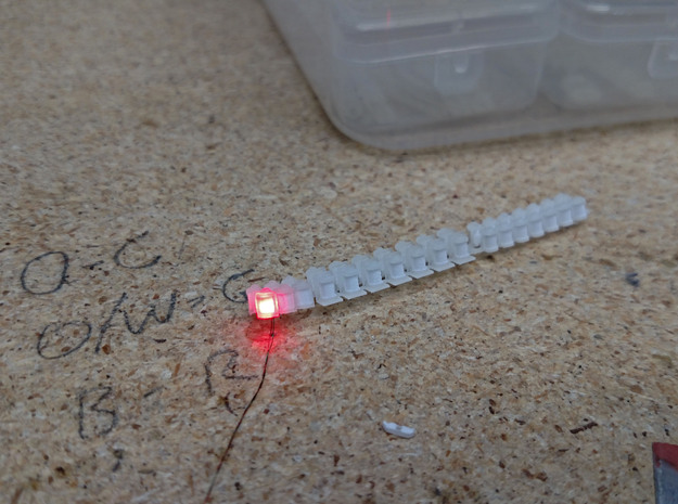 1/87 Marine Running and Towing Lights - Lightable in Clear Ultra Fine Detail Plastic
