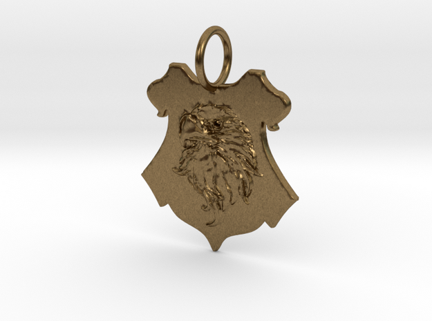 Ravenclaw Eagle Crest in Natural Bronze