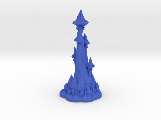 WIZARD'S TOWER  in Blue Processed Versatile Plastic