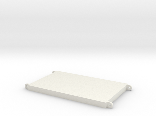 Outrigger Mat 80x50x5mm in White Natural Versatile Plastic