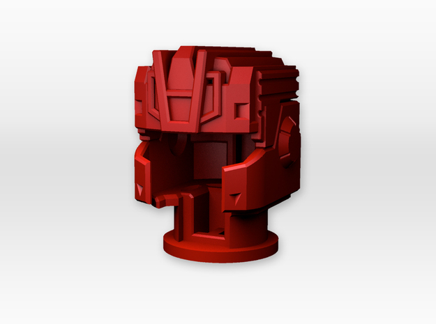 Titans Return Quickswitch helm in Red Processed Versatile Plastic