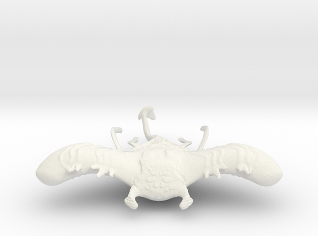 Omni Scale Monster Medium Space Manta MGL in White Natural Versatile Plastic