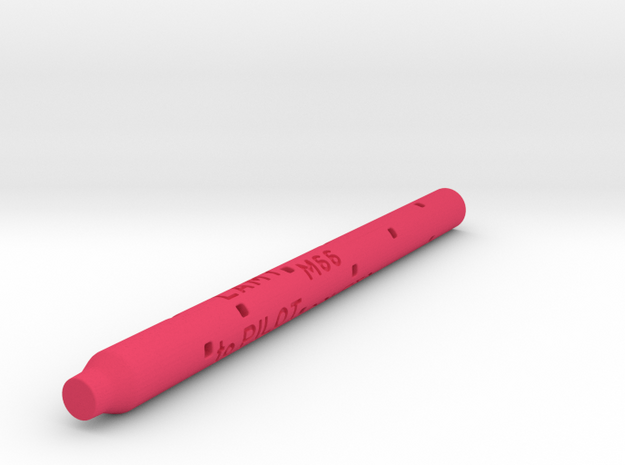 Adapter: Lamy M66 To Pilot Coleto in Pink Processed Versatile Plastic