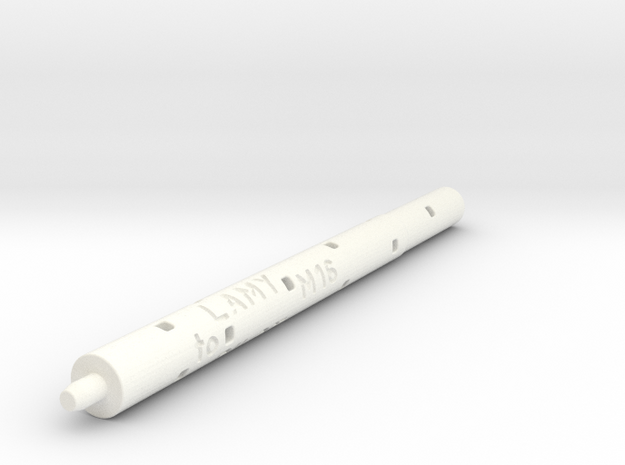 Adapter: Lamy M16 to Coleto in White Processed Versatile Plastic