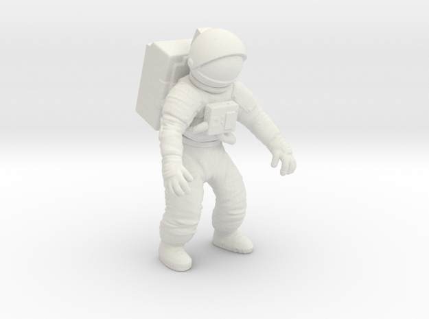 Astronaut in White Natural Versatile Plastic