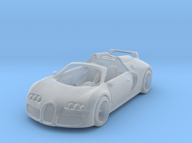 Bugatti Veyron 2012 1:87 HO in Tan Fine Detail Plastic