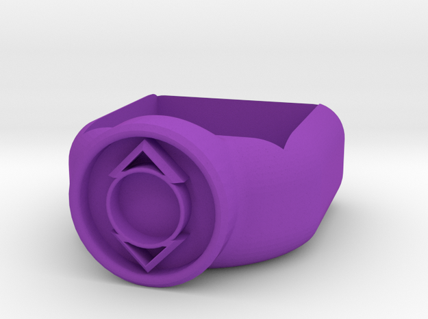 Indego Lantern Corps Chalk Holder in Purple Processed Versatile Plastic