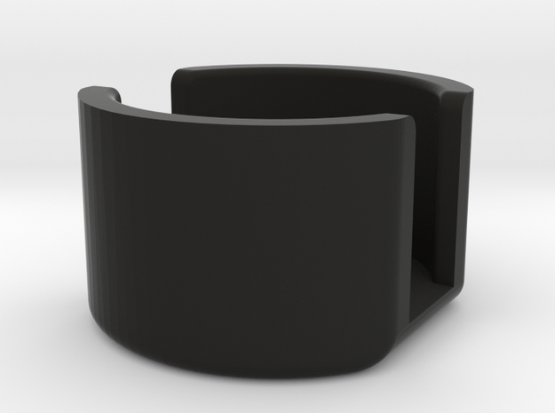 SPRING RETAINER CUP.1 in Black Natural Versatile Plastic