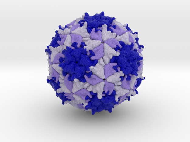 Mengovirus in Full Color Sandstone