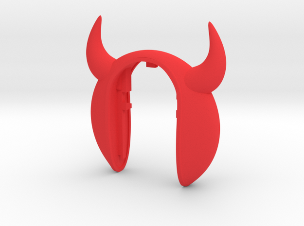 BIG DEVIL KEY in Red Processed Versatile Plastic