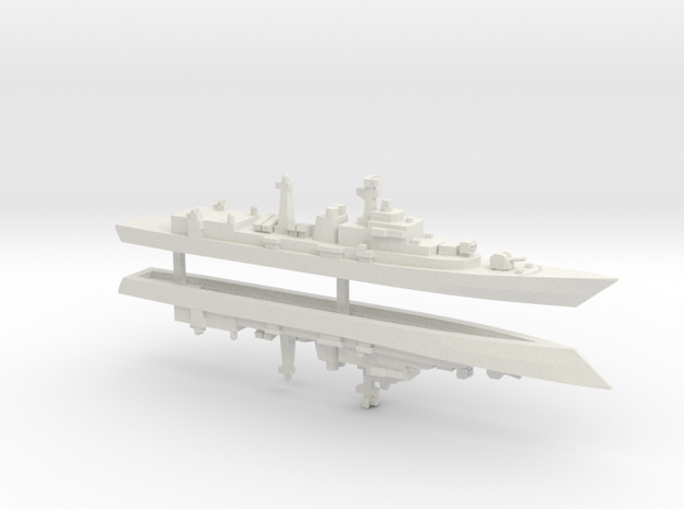 Type 052 Destroyer x 2, 1/1250 in White Natural Versatile Plastic