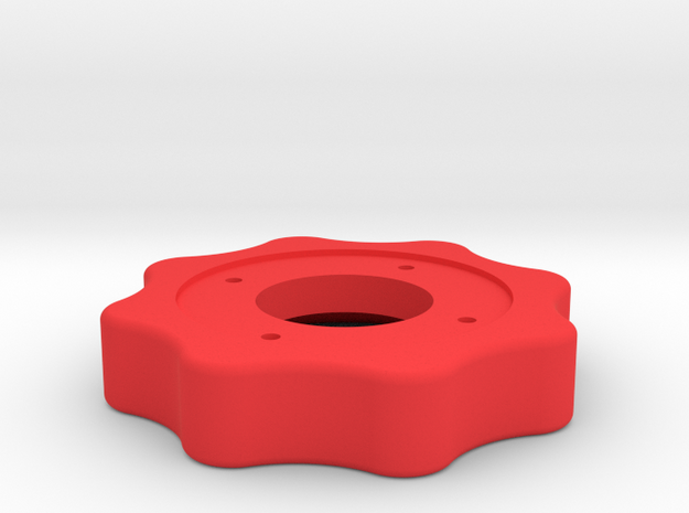 Dehaviland Mosquito main friction wheel in Red Processed Versatile Plastic