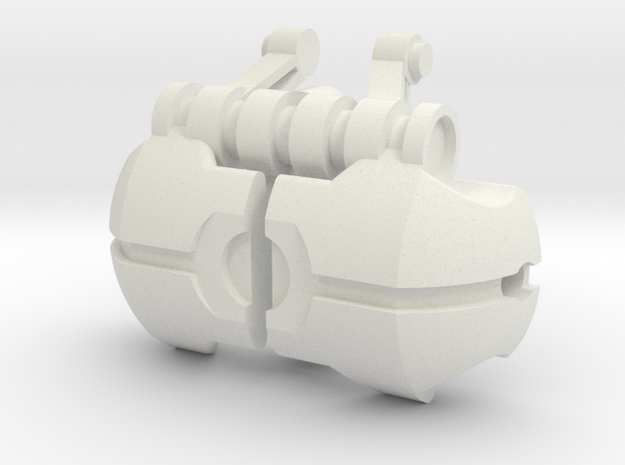 Voluki Armor 2 in White Natural Versatile Plastic