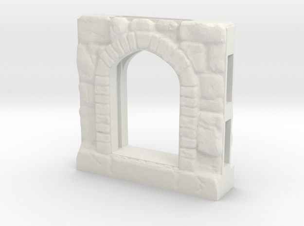 TRP-A-Heavy-Arch-v3.0 in White Natural Versatile Plastic