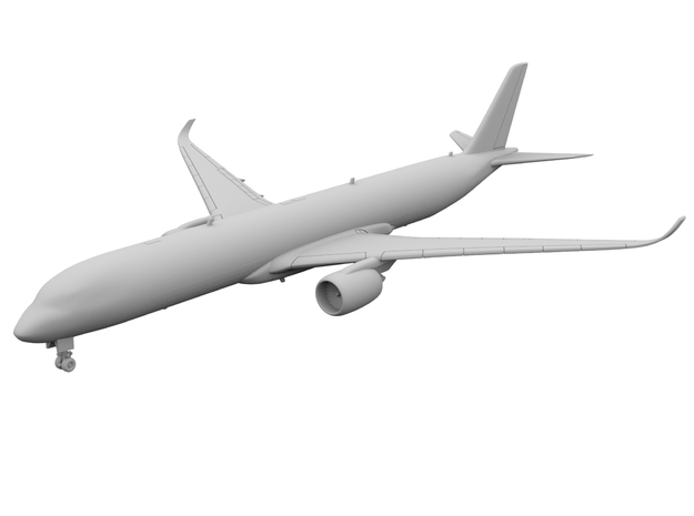 1:400 - A350-1000 in Tan Fine Detail Plastic