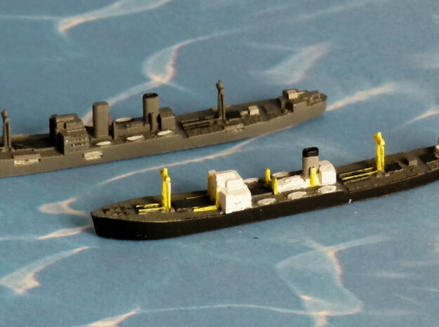 German Auxiliary Cruiser HSK "Pinguin" 1/1800 in Tan Fine Detail Plastic