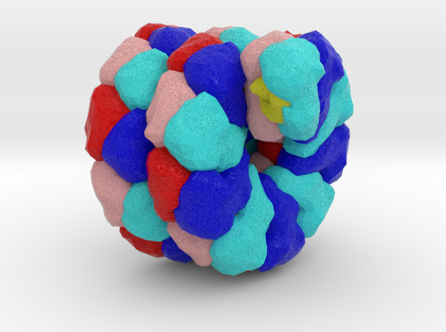 Hyperthermophilic Virus in Full Color Sandstone