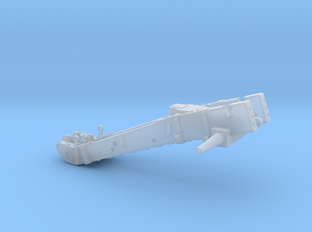 W02.2 6_pdr_gun carriage in Smooth Fine Detail Plastic