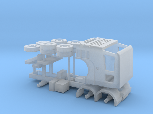 N Gauge Axor C 6x4 Lorry Kit in Tan Fine Detail Plastic