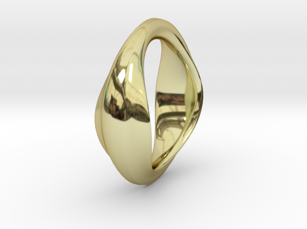 The Very Beginning in 18k Gold Plated Brass: Small
