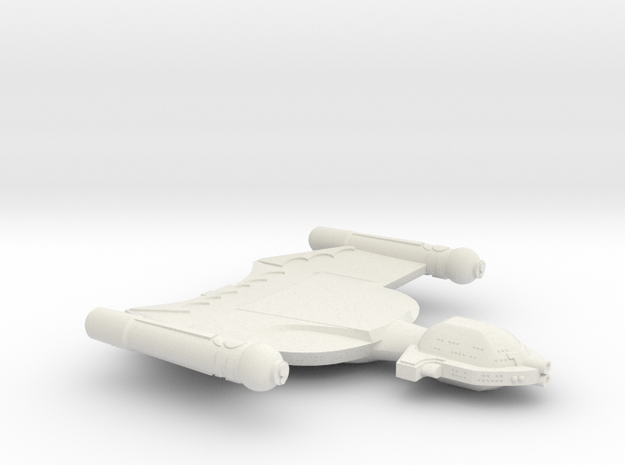 3788 Scale Romulan King Condor Battleship MGL in White Natural Versatile Plastic