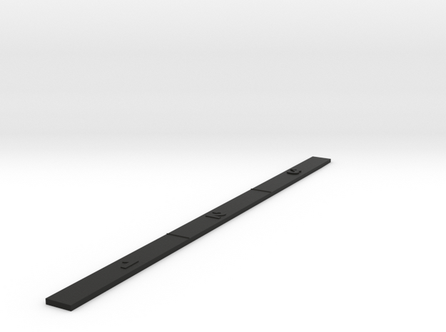 Customizable Range Ruler - Space 1 / 2 / 3  in Black Natural Versatile Plastic
