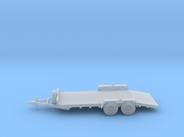 18-Foot Bumperpull Equipment Trailer - Parked in Smooth Fine Detail Plastic