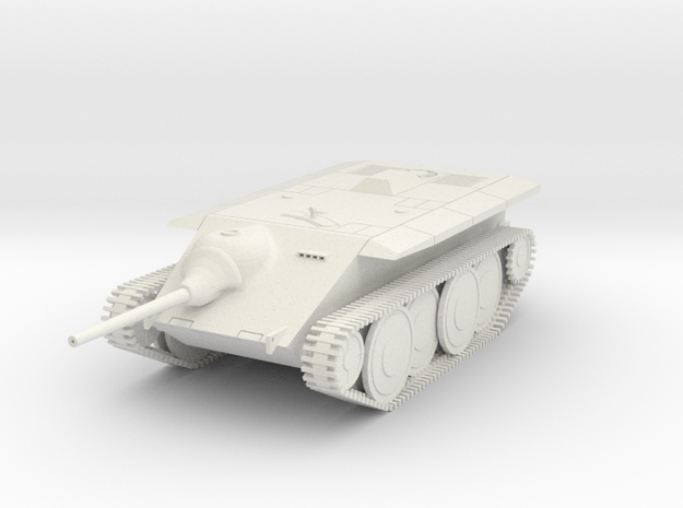 DW17A E-10 Tank Destroyer (28mm) in White Natural Versatile Plastic