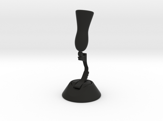 Leg Trophy in Black Natural Versatile Plastic