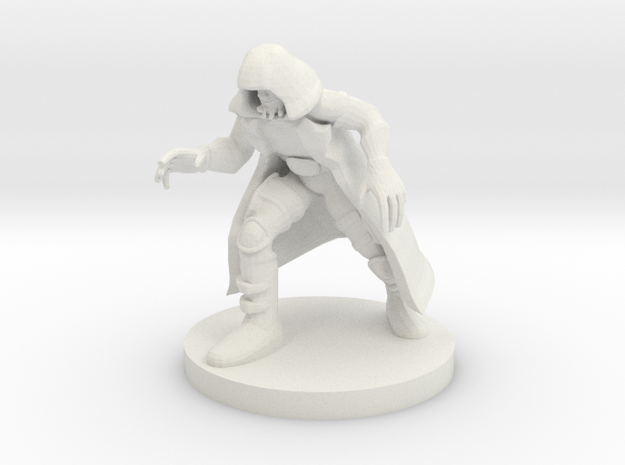 Stealthy Sea Monk in White Natural Versatile Plastic