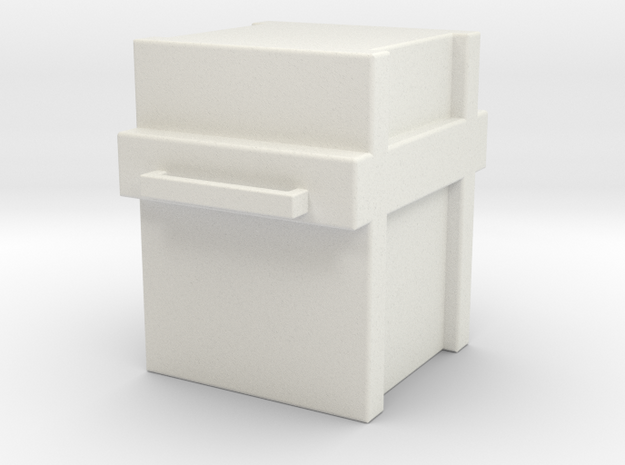 1:18 FALCON YT1300 ANH CARGO BOX MODEL G in White Natural Versatile Plastic