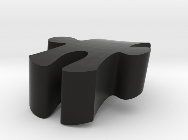 E10 - Makerchair in Black Natural Versatile Plastic