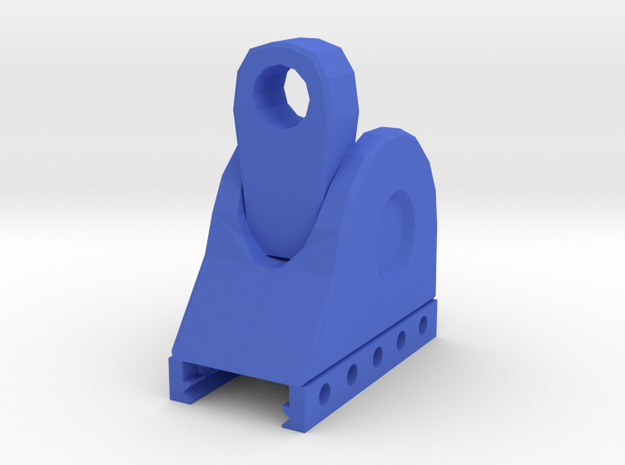 TF2 Cleaner's Carbine Rear Iron Sight in Blue Processed Versatile Plastic