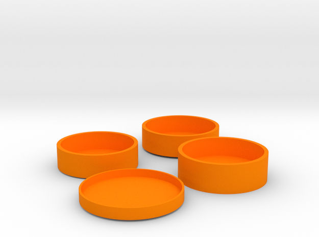 O-Korto Set USA Dollar in Orange Processed Versatile Plastic