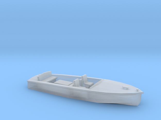 Classic RUNABOUT N Scale Boat in Smooth Fine Detail Plastic