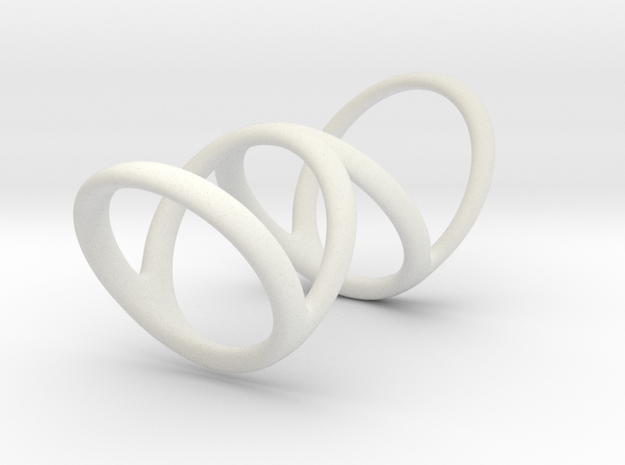 Ring for Bob L1 7-8 L2 1 3-8 D1 6 D2 6 1-2 D3 9 1- in White Natural Versatile Plastic