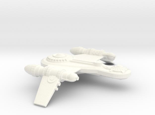 Proto Romulan War Bird in White Processed Versatile Plastic