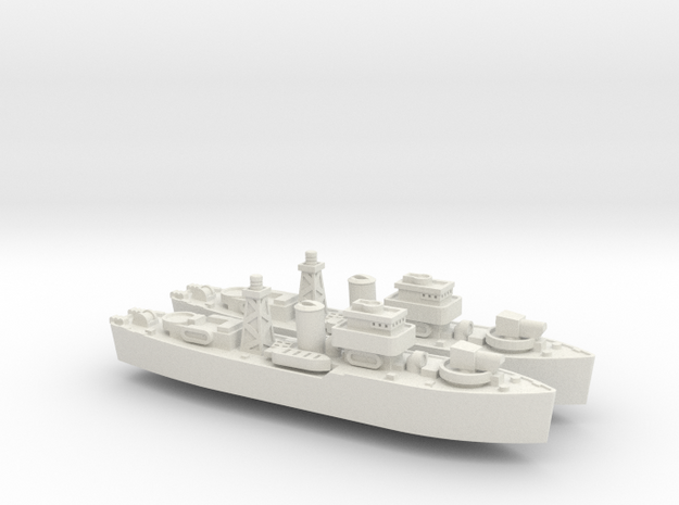 HMNZS Kiwi 1/1800 in White Premium Versatile Plastic