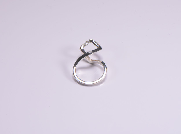 A-LINE Dancing D.011 Sharp, US size 5, d=15,5mm in Polished Silver: 5 / 49