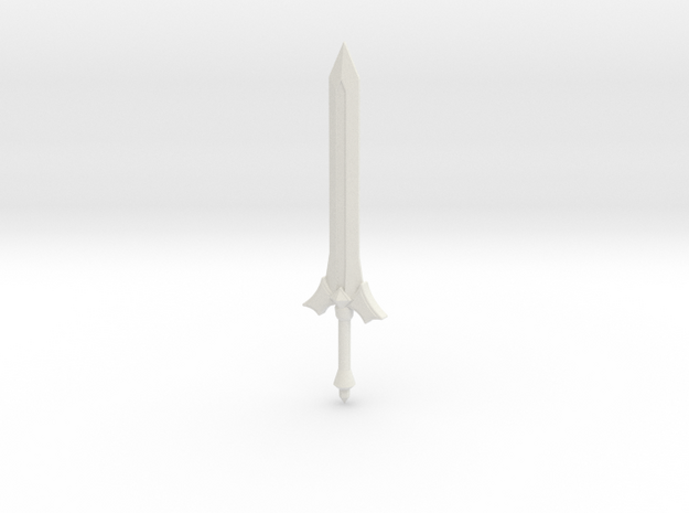 1:9 Miniature Outland Ravager Sword - Dota 2 in White Natural Versatile Plastic