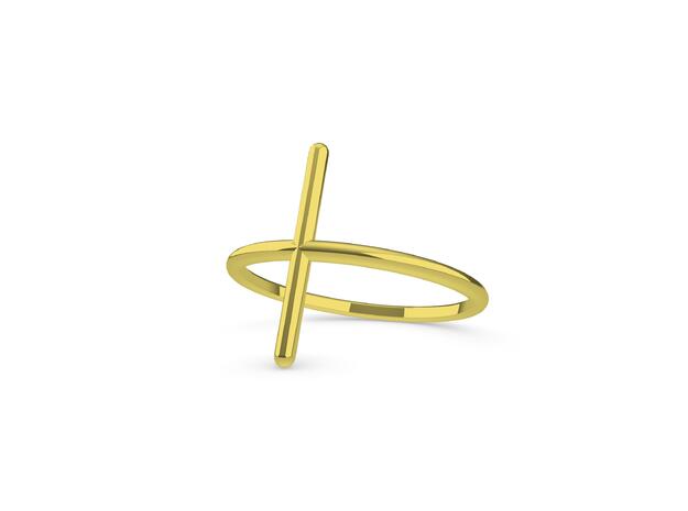 Phasmida in 14k Gold Plated Brass: 6 / 51.5