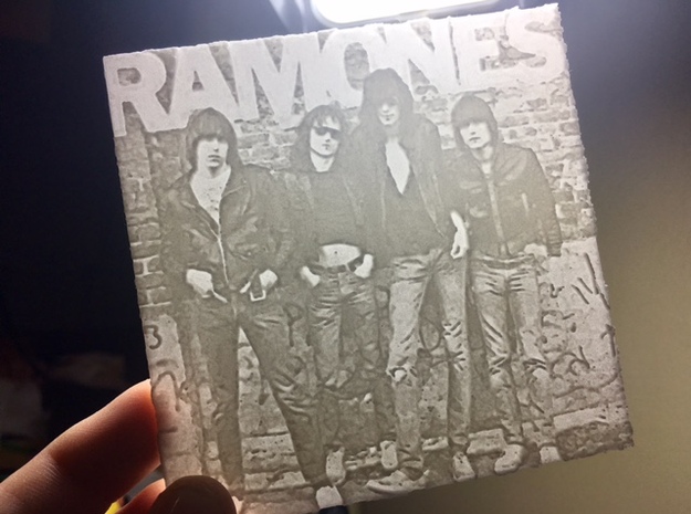Ramones Lithophane