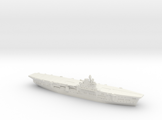 HMS Unicorn 1/700 in White Natural Versatile Plastic