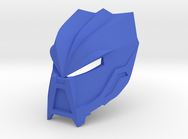 Noble Kanohi Avsa - Mask of Hunger (unmutated) in Blue Processed Versatile Plastic